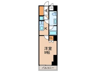 スクエア名駅南の物件間取画像